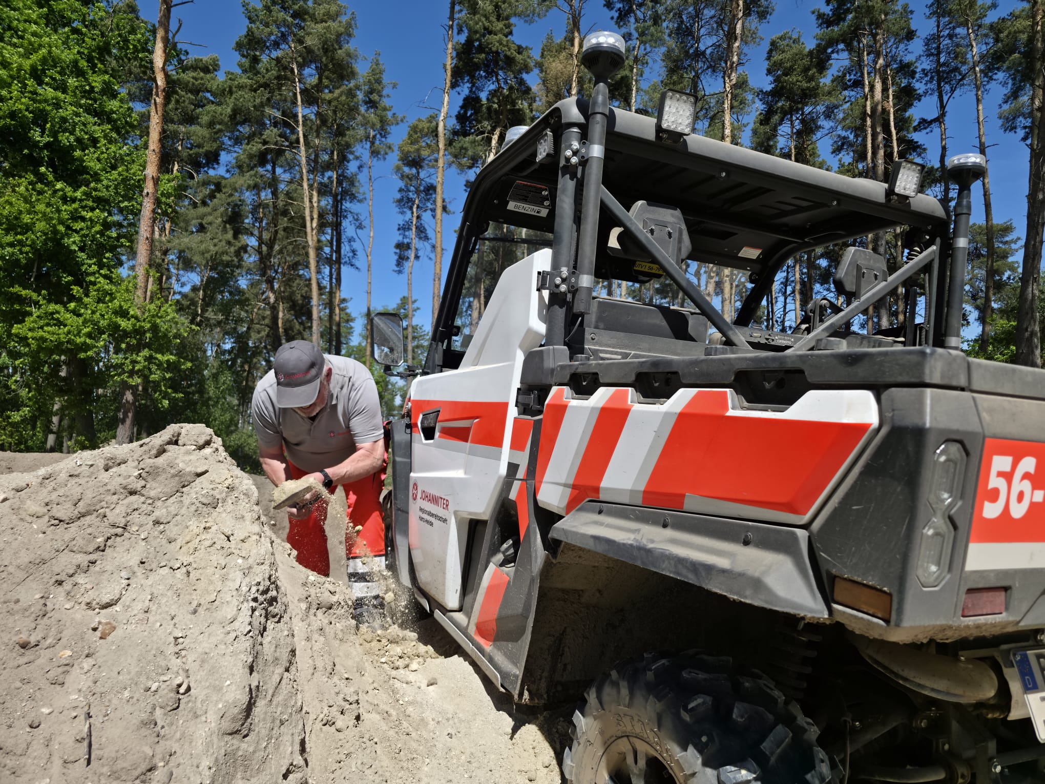 CFMOTO UTV bei den Johannitern Harz Heide